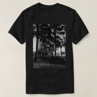 Utslagsplats för bild för Clearwater palmträd B&W T-shirt