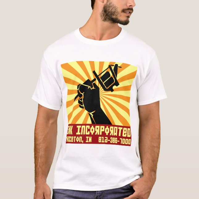 Utslagsplats för BLÄCKInc-propaganda T Shirt (Framsida)