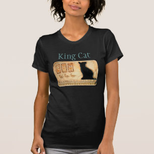 Utslagsplats för Cartouche för katt för kungkat T-shirt