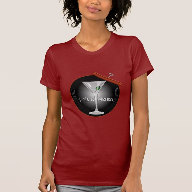 Utslagsplats för damer Tini T Shirt (Framsida)