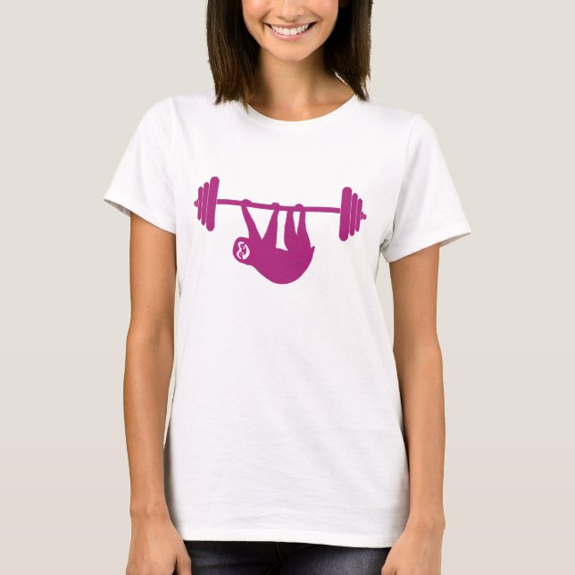 Utslagsplats för damslothidrottshall (rosor) tee shirt (Framsida)