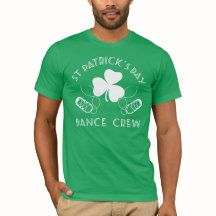 Utslagsplats för dans för st patrick's