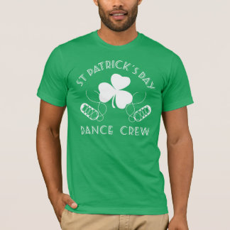 Utslagsplats för dans för st patrick's t-shirt