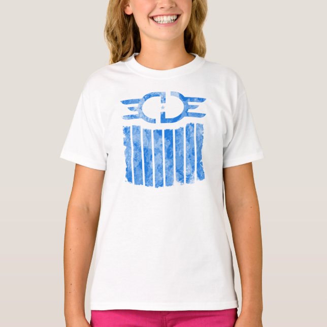 Utslagsplats för EdgeGamers blåttflagga Tee Shirt (Framsida)