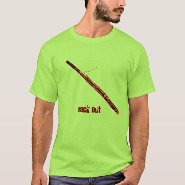 Utslagsplats för fagottsten ut tee shirt (Framsida)