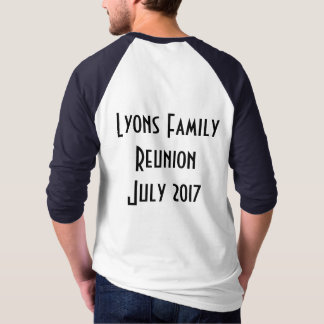 Utslagsplats för familjmötebaseball - manar tee