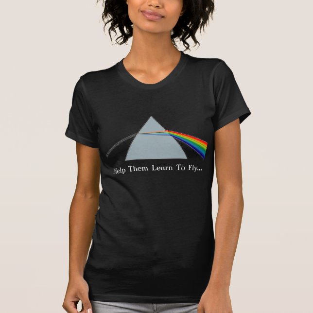 Utslagsplats för Floyd designdamer Tee Shirt (Framsida)