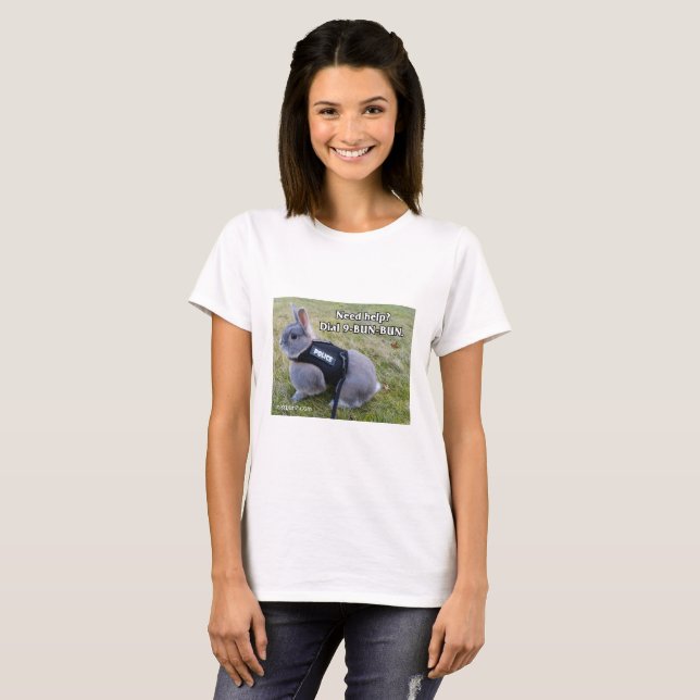 Utslagsplats för Fröcken Bunz visartavla 9-Bun-Bun Tee Shirt (Hel framsida)