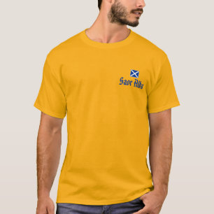 Utslagsplats för GaelicSaor Alba skotsk Tee Shirt