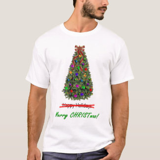Utslagsplats för glad helgX-out god jul w/Tree T-shirt