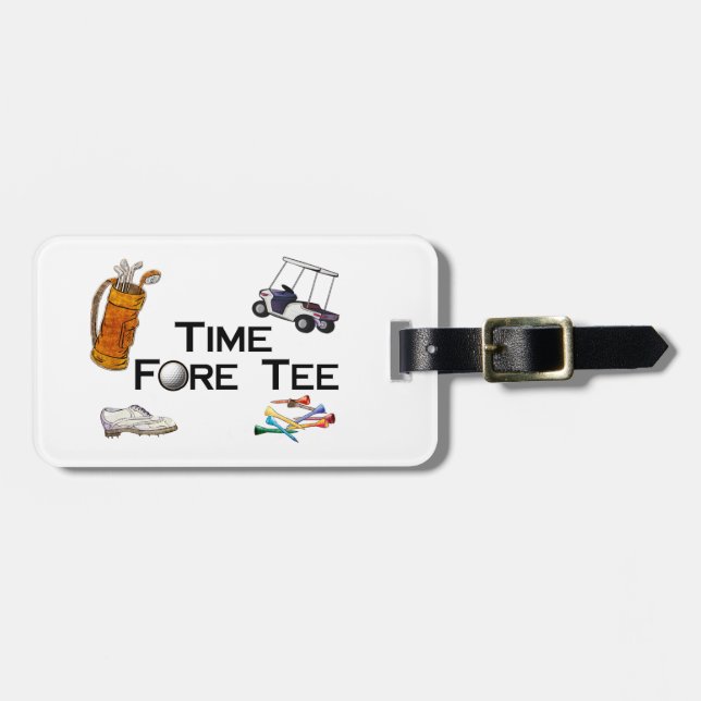 Utslagsplats för golfspelTime för Bagagebricka (Horisontell Framsida)