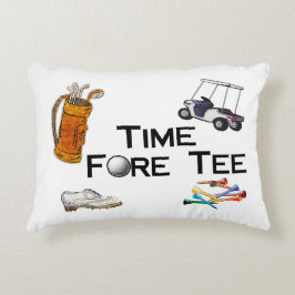 Utslagsplats för golfspelTime för Prydnadskudde