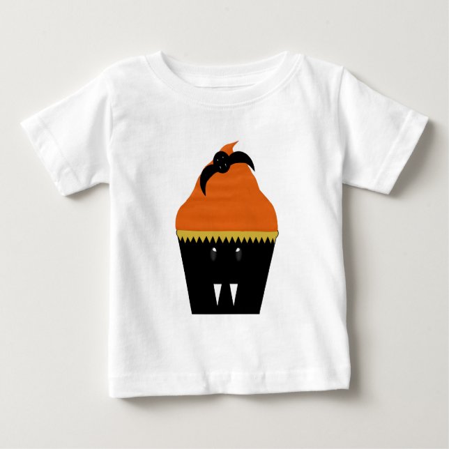 Utslagsplats för Halloween muffinsmåbarn Tee (Framsida)