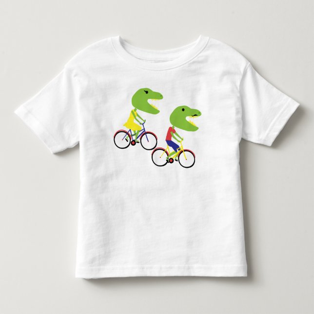 utslagsplats för hipsterdino unge tee shirt (Framsida)