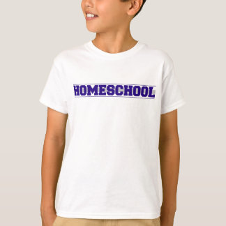 Utslagsplats för Homeschool andekortärmad Tee Shirt