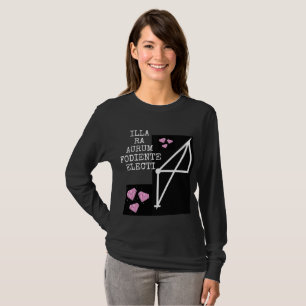 UTSLAGSPLATS FÖR ILLA-RA AURUM FODIENTE ELECTI T-SHIRT