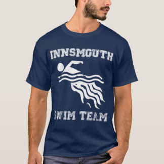 Utslagsplats för Innsmouth simmalag - bedrövad T-shirt