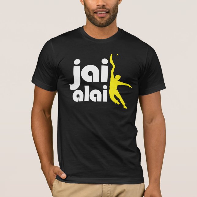 UTSLAGSPLATS FÖR JAI ALAI T SHIRT (Framsida)