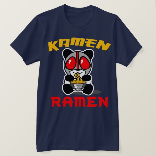 Utslagsplats för Kamen RamenPanda T-shirt (Design framsida)