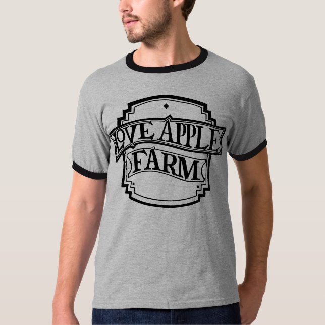 Utslagsplats för kärlekApple lantgård T Shirt (Framsida)