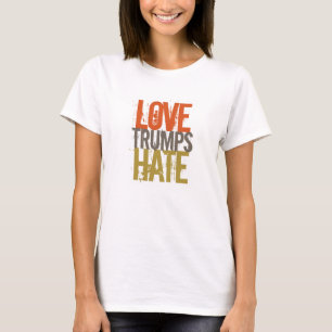 Utslagsplats för kärlektrumfhat t-shirt