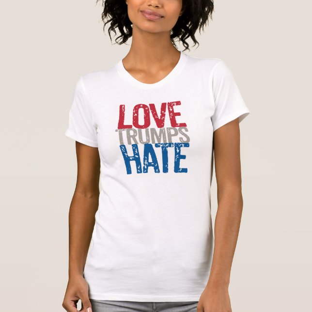 Utslagsplats för kärlektrumfhat tee shirt (Framsida)