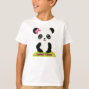 Utslagsplats för Kawaii PandaRinger T-shirt