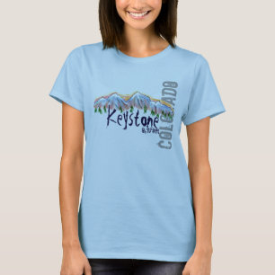 Utslagsplats för KeystoneColorado höjd T-shirt