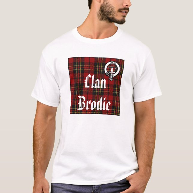 Utslagsplats för klanBrodie pride Tee (Framsida)