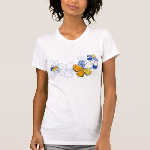 Utslagsplats för klotterhibiskusdamer tee