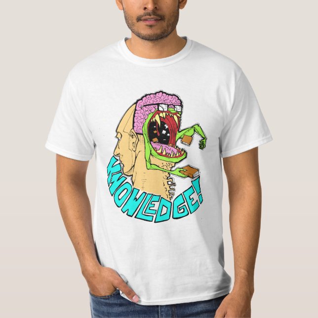 Utslagsplats för kunskap #1! tee shirt (Framsida)