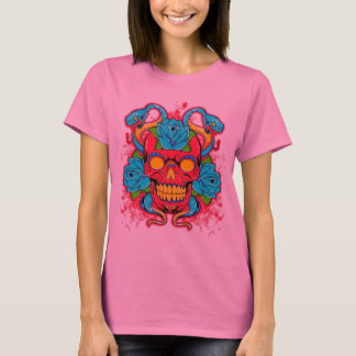 Utslagsplats för långärmad för dam"ormkung" tee shirt