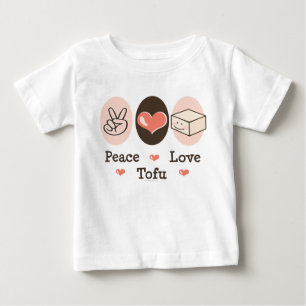 Utslagsplats för långärmad för fredkärlekTofu Tee Shirt