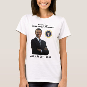 Utslagsplats för långärmad för Obama T Shirt