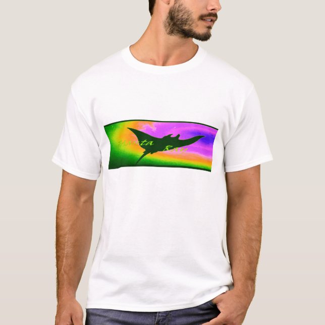 Utslagsplats för logotyp för djupt hav för t-shirt (Framsida)