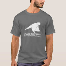 Utslagsplats för logotyp för PolyRam musikgrupp Tee