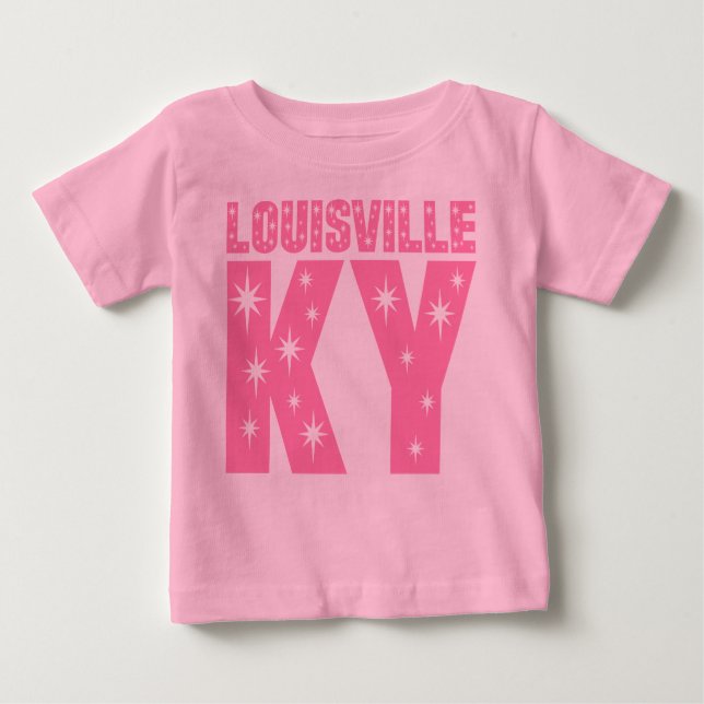 Utslagsplats för Louisville KY Kentucky Tee Shirt (Framsida)