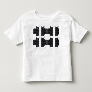Utslagsplats för många svarta katter t-shirt
