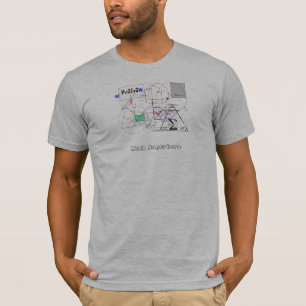 Utslagsplats för MathSuperheroanpassningsbar Tee Shirt