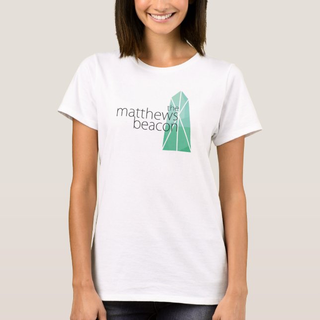 Utslagsplats för Matthews fyrlogotyp T Shirt (Framsida)