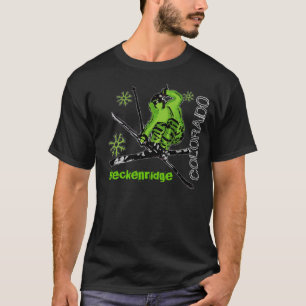 Utslagsplats för mörk för Breckenridge Colorado Tee
