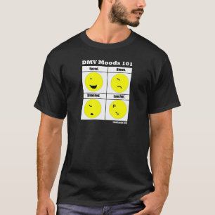 Utslagsplats för mörk för DMV-Moods 101 Tee