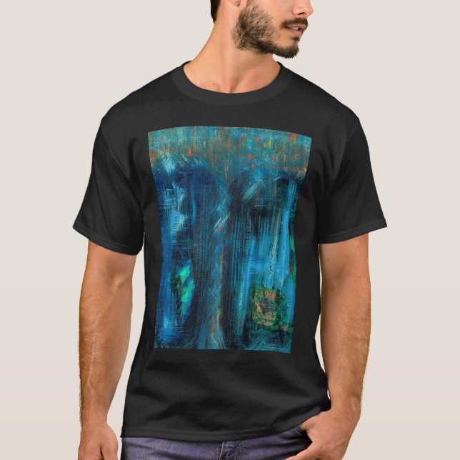Utslagsplats "för natt" (akrylen) tee (Framsida)