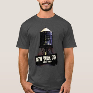 Utslagsplats för New York City vattentorn Tee Shirt