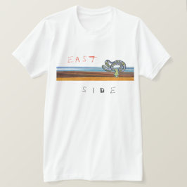 Utslagsplats för östlig sida tee shirt