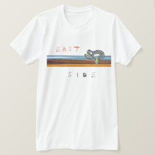 Utslagsplats för östlig sida tee shirt