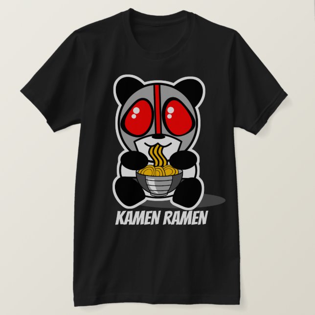 UTSLAGSPLATS FÖR PANDA FÖR KAMEN-RAMEN JÄTTE- TRÖJA (Design framsida)