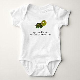 Utslagsplats för personligsköldpaddaspädbarn t shirt
