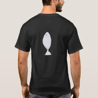 Utslagsplats för Poisson d'Avril1st April fransk Tee Shirt