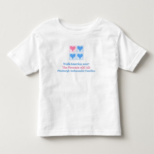 Utslagsplats för PreemiesQUADsmåbarn T Shirt (Framsida)